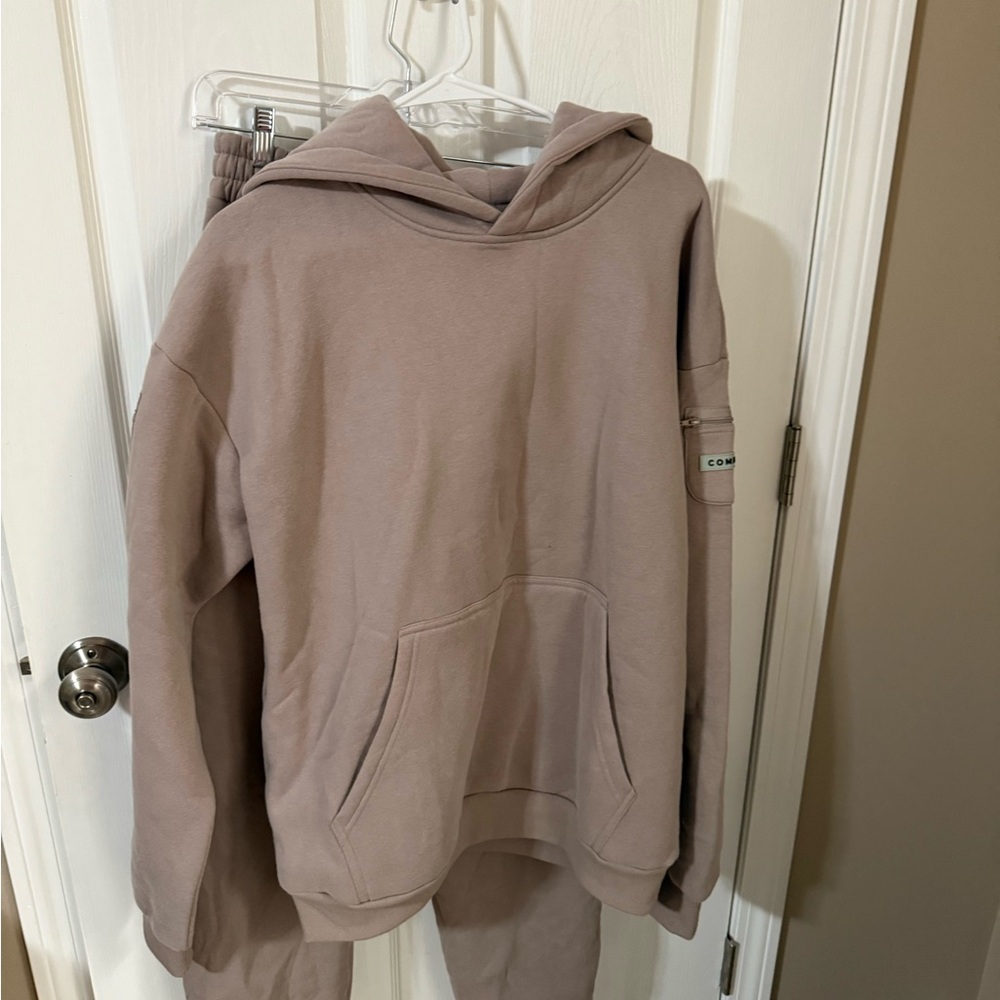 COMFRT Taupe Hoodie Set